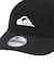 【 QUIKSILVER X NEW ERA 】QUIKSILVER メンズ 930CS ニューエラ  キャップ ブラック 黒 【2025年秋冬モデル】