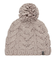 ROXY ウィメンズ WINTER BEANIE ケーブル編みビーニー ポンポン 【25-26SNOWモデル】