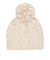 ROXY ウィメンズ WINTER BEANIE ケーブル編みビーニー ポンポン 【25-26SNOWモデル】