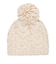 ROXY ウィメンズ WINTER BEANIE ケーブル編みビーニー ポンポン 【25-26SNOWモデル】