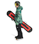 QUIKSILVER キッズ MISSION PRINTED YOUTH JK スノージャケット 【25-26SNOWモデル】