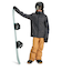 QUIKSILVER キッズ MISSION PRINTED YOUTH JK スノージャケット 【25-26SNOWモデル】