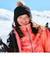 ROXY キッズ BLIZZARD GIRL BEANIE ビーニー 保湿 フリースライナー付きポンポン 【25-26SNOWモデル】