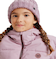 ROXY キッズ BLIZZARD GIRL BEANIE ビーニー 保湿 フリースライナー付きポンポン 【25-26SNOWモデル】