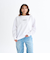 【ROXY ロキシー 公式通販】ロキシー（ROXY）Roxy SQUARE LOGO PULL OVER ウィメンズ スウェットトップス 速乾 長袖