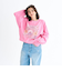 【ROXY ロキシー 公式通販】ロキシー（ROXY）Roxy SUNSET CHASER ウィメンズ スウェットトップス 長袖 丈短め