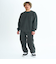 Quiksilver PG DNA SWEAT CREW プルオーバー セットアップ メンズ