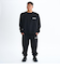 Quiksilver HAND DRAWN SWEAT CREW プルオーバー 裏起毛 セットアップ メンズ