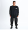 Quiksilver HAND DRAWN SWEAT CREW プルオーバー 裏起毛 セットアップ メンズ