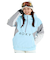 ROXY ウィメンズ ALPHA ANORAK JK スノージャケット リラックスフィット 裾幅調節コード付き【25-26SNOWモデル】