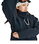 ROXY ウィメンズ ALPHA ANORAK JK スノージャケット リラックスフィット 裾幅調節コード付き【25-26SNOWモデル】