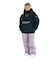 ROXY ウィメンズ ALPHA ANORAK JK スノージャケット リラックスフィット 裾幅調節コード付き【25-26SNOWモデル】