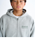 Quiksilver HAND DRAWN ZIP PK YOUTH フーディ パーカー 裏起毛 セットアップ キッズ