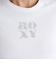 Roxy SPARKLY ウィメンズ タイトシルエット長袖Tシャツ ラインストーンロゴ <2025FW HEART WAVE>