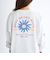Roxy BELLIS L/S TEE ウィメンズ 長袖Tシャツ バックプリント <2025FW HEART WAVE>