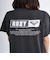 Roxy SQUARE LOGO S/S TEE ウィメンズ 半袖Tシャツ 吸水速乾 レオパード柄 <2025FW Early Fall Tee>
