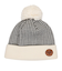 ROXY ウィメンズ ICEVALLEY BEANIE ビーニー 千鳥格子 ポンポン【25-26SNOWモデル】