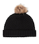 ROXY ウィメンズ BLIZZARD BEANIE ビーニー フリースライナー付き 保湿 ポンポン【25-26SNOWモデル】
