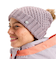 ROXY ウィメンズ BLIZZARD BEANIE ビーニー フリースライナー付き 保湿 ポンポン【25-26SNOWモデル】