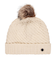 ROXY ウィメンズ BLIZZARD BEANIE ビーニー フリースライナー付き 保湿 ポンポン【25-26SNOWモデル】