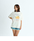【ROXY ロキシー 公式通販】ロキシー（ROXY）【OUTLET】Roxy SQUEEZE THE DAY ウィメンズ 半袖ラッシュガード ヴィンテージ風加工