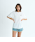 【ROXY ロキシー 公式通販】ロキシー（ROXY）【OUTLET】Roxy HISTORICAL LOGO LINE ウィメンズ 半袖ラッシュガード