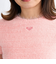 Roxy MAKEUP ウィメンズ 半袖ラメ入りトップス ニット <2025FW WHAT'S IN YOUR HEART?>