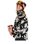 ROXY ウィメンズ ALABAMA FULL ZIP PRINTED スノー ベースレイヤー フルジップトップス 花柄 【25-26SNOWモデル】