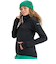 ROXY ウィメンズ VERTERE FULL ZIP スノー ベースレイヤー フルジップレイヤートップス ハイカラー 【25-26SNOWモデル】