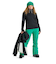 ROXY ウィメンズ VERTERE FULL ZIP スノー ベースレイヤー フルジップレイヤートップス ハイカラー 【25-26SNOWモデル】