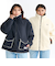 Roxy CHEER UP ウィメンズ リバーシブル ボアジャケット 撥水加工 <2025FW HEART WAVE HOLIDAYS>