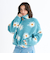 【ROXY ロキシー 公式通販】ロキシー（ROXY）Roxy ALL DAY ウィメンズ フラワー柄 ボアジャケット 中綿 ダブルジップ