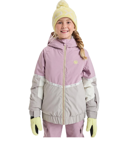 ROXY キッズ HEKLA ICE GIRL JK スノージャケット ロゴ入り 【25