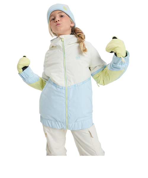 ROXY キッズ HEKLA ICE GIRL JK スノージャケット ロゴ入り 【25