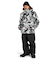 DC SHOES メンズ BASIS PRINT JACKET スノージャケット 【25-26SNOWモデル】