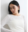 【洗える】フラワージャガードロングTシャツ