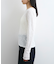 【洗える】フラワージャガードロングTシャツ
