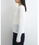 【洗える】フラワージャガードロングTシャツ