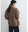 【防シワ】リネンライクミリタリーシャツジャケット
