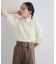 【洗える】アイレットブークレコンパクトニット