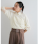 【洗える】アイレットブークレコンパクトニット