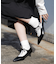 リボンヒールパンプス