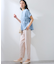 【接触冷感/洗える】 リラックステーパードパンツ