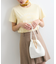 チェーンハンドル2WAY巾着バッグ