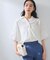 【WEB限定】バックシャンスキッパーブラウス
