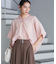 【WEB限定】バックシャンスキッパーブラウス