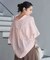 【WEB限定】バックシャンスキッパーブラウス