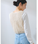 【追加】【WEB限定】クロシェレースベスト【前後2WAY】