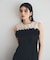 【VIS DRESS】チュールフラワードッキングワンピース