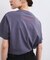 【接触冷感】フラワーフォト＆ロゴTシャツ
